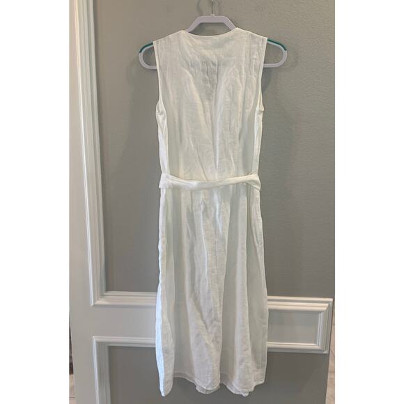 J. McLaughlin White Midi Dress - Picture 4 of 7